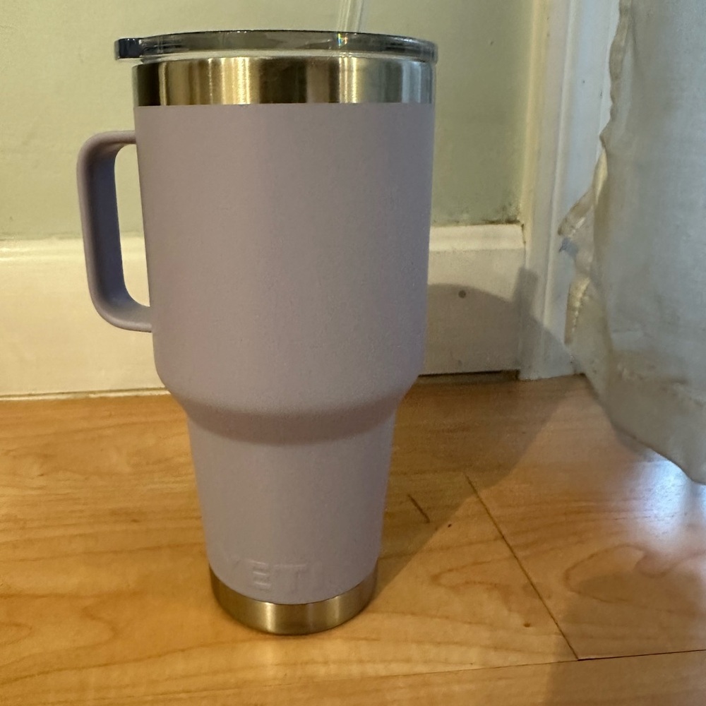 Yeti Lavender Tumbler with Handle